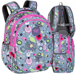 PLECAK MŁODZIEŻOWY COOLPACK JOY BE FUNNY KWIATY