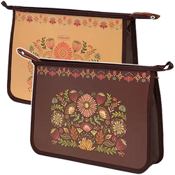 TECZKA NA DOKUMENTY A4+ NA SUWAK ANEKKE PLASTIKOWA Z NADRUKIEM FLORAL ARGUS