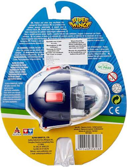 SUPER WINGS FLIP & FLY POLICJANT PAUL LATAJĄCA FIGURKA SAMOLOT