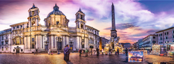 PUZZLE 500 ELEMENTÓW PANORAMICZNE PIAZZA NAVONA RZYM UKŁADANKA TREFL 29501