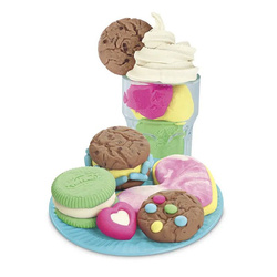 PLAY-DOH CIASTOLINA MLECZNE CIASTECZKA SŁODYCZE 224g MASA PLASTYCZNA HASBRO