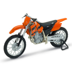 MOTOCYKL KTM 450 SX RACING POJAZD MOTOR MODEL METALOWY KOLEKCJONERSKI 1:18