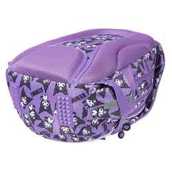 PLECAK SZKOLNY 4-KOMOROWY PIÓRNIK 2w1 ST.MAJEWSKI KRÓLIK VIOLET KUROMI