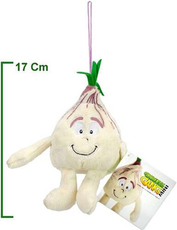 CZOSNEK MASKOTKA GANG ŚWIEŻAKÓW GODNESS PLUSZAK 17CM WARZYWO PRZYTULANKA