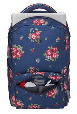 PLECAK NA NOTEBOOK LAPTOP 16'' Z ORGANIZATOREM KWIATY COLLEAGUE WENGER