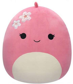 SQUISHMALLOWS RÓŻOWY DINOZAUR MOIRA MASKOTKA PLUSZAK PRZYTULANKA 30 cm