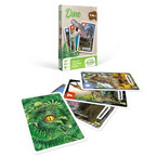 KARTY CZARNY PIOTRUŚ MEMO 2w1 GRA KARCIANA RODZINNA ŁĄCZ W PARY DINOZAURY