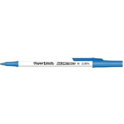 DŁUGOPIS PAPER MATE KILOMETRICO NIEBIESKI ZE SKUWKĄ 1mm - 10 szt.