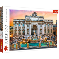 PUZZLE FONTANNA DI TREVI RZYM 500 TREFL 37292