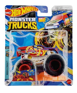 HOT WHEELS MONSTER TRUCKS DEMON ACE MATTEL SAMOCHÓD AUTKO DUŻE KOŁA