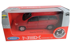 SAMOCHÓD METALOWY AUTO WELLY 1:34 - TOYOTA INNOVA