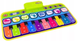 MATA DO TAŃCZENIA MUZYCZNA EDUKACYJNA INTERAKTYWNA PIANINKO INSTRUMENTY
