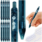 DŁUGOPIS AUTOMATYCZNY ECO Z BUTELKI NIEBIESKI WKŁAD 1,0 mm ASTRA - 10 szt.