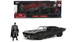BATMAN POJAZD SAMOCHÓD BATMOBILE Z FIGURKĄ SAMOCHÓD + FIGURKA 1:24 DC JADA