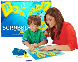 SCRABBLE JUNIOR GRA SŁOWNA POLSKA WERSJA MATTEL