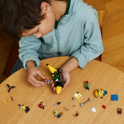 LEGO MINIONKI I BANANOWÓZ POJAZD FIGURKI AKCESORIA 136 ELEMENTÓW 75580