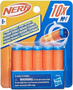 NERF STRZAŁKI 10 SZTUK N-SERIES POCISKI NABOJE AMUNICJA N1 HASBRO