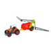 TRAKTOR METALOWY Z OPRYSKIWACZEM Z NAPĘDEM CIĄGNIK FARMA 1:50 RANCZO POJAZD