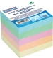 KOSTKA NIEKLEJONA W PUDEŁKU DONAU 92x92x82mm KARTECZKI KOLOROWE - 3 szt.