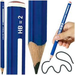 OŁÓWEK DO NAUKI PISANIA TRÓJKĄTNY ALPINO TRIMAX JUNIOR JUMBO HB-2 - 5 SZT.