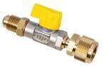 ZAWÓR ODCINAJĄCY DO WĘŻA SERWISOWEGO REFCO CA-1/4 SAE-Y 1/4" x 1/4"