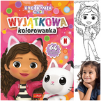 KOLOROWANKA KOCI DOMEK GABI WYJĄTKOWA KSIĄŻECZKA AKTYWIZUJĄCA TREFL