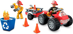 KLOCKI MEGA CONSTRUX STRAŻ POŻARNA REMIZA 528 EL.