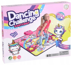 MATA DO TAŃCZENIA MUZYCZNA GRA TANECZNA ZRĘCZNOŚCIOWA JEDNOROŻCE KONIKI