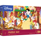 PUZZLE 160 ELEMENTÓW DISNEY BAŚNIOWE ŚWIĘTA 40-LECIE UKŁADANKA TREFL 40057