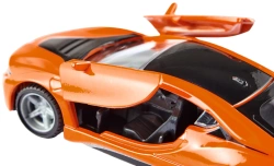 SAMOCHÓD AUTO BMW I8 LCI OTWIERANE DRZWI POMARAŃCZOWE METALOWE SIKU 2348