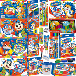 BAMBINO WYPRAWKA SZKOLNA XXL DUŻY ZESTAW DO SZKOŁY