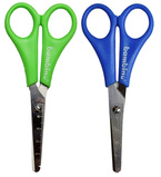 NOŻYCZKI DLA DZIECI SZKOLNE BAMBINO Z PODZIAŁKĄ MIARKĄ ZAOKRĄGLONE - 2 szt.