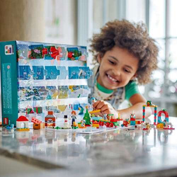 LEGO FRIENDS KALENDARZ ADWENTOWY ŚWIĄTECZNY KLOCKI 41758 OTWIERANA PLANSZA