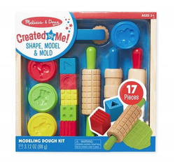 MELISSA DOUG AKCESORIA DO MAS PLASTYCZNYCH WAŁIKI STEMPELKI DREWNIANE