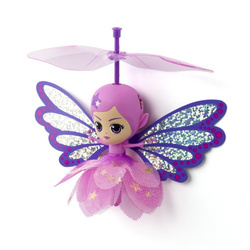 LALKA LATAJĄCA MAGICZNA WRÓŻKA FAIRY WINGS STEROWANA RĘKĄ RÓŻOWA SILVERLIT