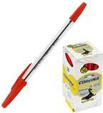 DŁUGOPIS CORVINA CLASSIC 51 CZERWONY 50 SZTUK