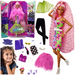 LALKA BARBIE EXTRA MODOWA UBRANKA PIESEK AKCESORIA DŁUGIE WŁOSY MATTEL