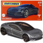 TESLA ROADSTER SAMOCHÓD AUTO MODEL KOLEKCJONERSKI 1:64 MATCHBOX