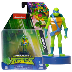 FIGURKA ŻÓŁWIE NINJA TURTLES LEONARDO STEMPEL