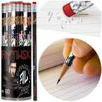 OŁÓWEK GRAFITOWY Z GUMKĄ ROBERT LEWANDOWSKI ST.MAJEWSKI RL9 HB - 60 sztuk