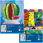 BLOK DO MALOWANIA CREATINIO A3 BIAŁY 20 KARTEK 120g TOP 2000 - 2 sztuki