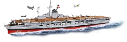 LOTNISKOWIEC AIRCRAFT CARRIER GRAF ZEPPELIN STATEK  3136 EL. 1:3000 COBI