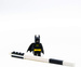 LEGO BATMAN DŁUGOPIS ŻELOWY Z FIGURKĄ BATMANA LUDZIK CZARNY KOLOR WKŁADU
