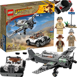 KLOCKI LEGO INDIANA JONES POŚCIG MYŚLIWCEM 77012