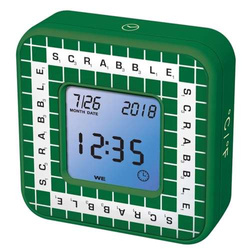 GRA PLANSZOWA SŁOWNA SCRIBA PL + ZEGAREK SCRABBLE