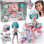 LALKA PRETTY PINK SCOOTER SKUTER HELLO KITTY MANGA MODA JAPOŃSKA PRZEGUBOWA
