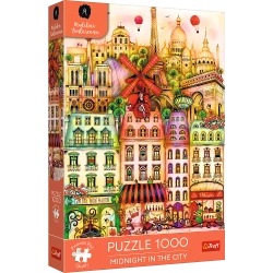 PUZZLE 1000 ELEMENTÓW O PÓŁNOCY W RZYMIE WŁOCHY UKŁADANKA TREFL 12072
