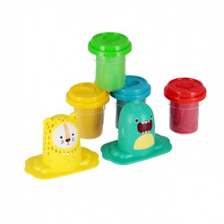 CIASTOLINA MASA PLASTYCZNA FRYZJER AKCESORIA FOREMKI POBUDZA KREATYWNOŚĆ