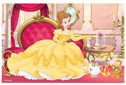 PUZZLE MINI KSIĘŻNICZKI DISNEY BELLA 54 EL - TREFL