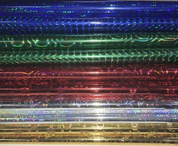 BLOK KREATYWNY A4 PAPIER HOLOGRAFICZNY DEKORACYJNY 10 ARKUSZY HAPPY COLOR